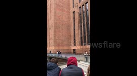 Countdown at Battersea Power Station opening ceremony in London, UK