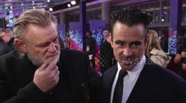 Colin Farrell and Brendan Gleeson talk Martin McDonagh, The Banshees of Inisherin, and Ireland at London Film Festival premiere