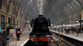 The Flying Scotsman centenary celebration launches at London Kings Cross