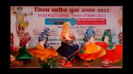 In the district level youth festival organized on the theme of proud of their tradition and heritage, about three hundred urban and rural youth and girls of the district participated in six competitions with great enthusiasm and enthusiasm.Youth festival