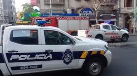 Voracious fire in a home for mothers with children in Uruguay