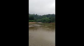 Natural beauty of Bangladesh and India boarder! Here's you watch hills and waterfall and River!