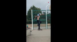 Skateboarder shares entertaining reel of his best & worst skating moments