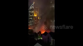 US: 2-Alarm Fire Breaks Out At Vacant Apartment In Midtown Atlanta, GA 2