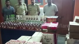Police seize illegally smuggled liquor, nab smugglers in southern India