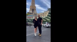 'How to win BIG in Vegas' woman drops to her knees to weep on seeing proposal ring in her fiancé's hand