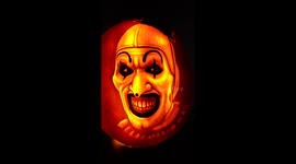 5 Pumpkin Carving Clips (Art the Clown, Dahmer, Pennywise, Grinch & Screaming man)