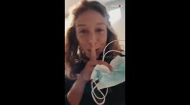 Girl's emotional reunion with best friends for first time in five years