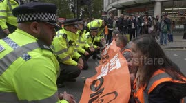 Day 21: Arrests made after Just Stop Oil blocks key road junction in London