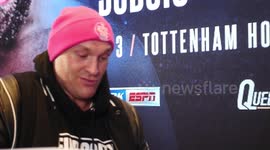 Wbc heavy weight champion Tyson Fury donates his 10k bet he won from Frak Warren to Charity during an interview with the organisation.