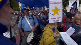Rejoin the EU march, London, UK