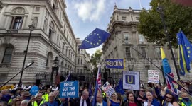 Rejoin the EU march, London, UK.
