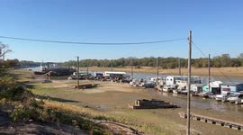 Mississippi River recedes to record low due to abnormal drought