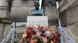 Paris: They saved the grave of Georges Méliès, the father of special effects in cinema.