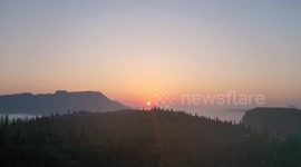 Drone Footage Of National Mountain Outdoor Sports Demonstration Park In Guizhou, China