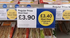 Famous Tesco £3 meal deal has come to end