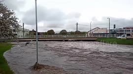 Major flooding slams Southeast Australia causing highway closures