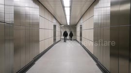 The end of the very first day of The Elizebeth Line Extension at Bond Street Station