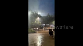 Severe thunderstorm brings heavy rains, hail, and threat of tornadoes to parts of Texas
