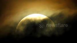 Super Flower blood Moon of 2022 from New Mexico, the longest total lunar eclipse since 1989