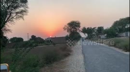 Solar eclipse in Khanewal, Pakistan