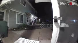 Girl surprised at her own strength after accidentally ripping doorknob off
