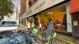 Just Stop Oil activists target luxury car dealers in London