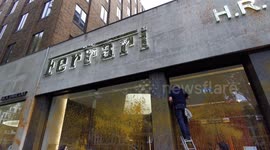 Orange you glad? Just Stop Oil activists blast Ferrari and Bugatti dealers with orange paint in London