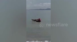 Fisherman survives floating in fridge for six hours off Thai coast