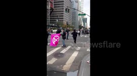US: Climate Activists Shut Down Park Avenue Around JPMorgan Chase Offices In NYC