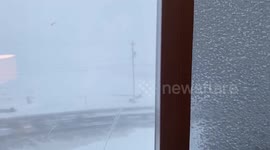 Canada: First Blizzard Of Season Sweeps Nunavut, Causing Low Visibility In Iqaluit