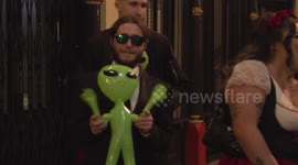 Revellers Celebrate Halloween as people dress up for the spooky season in Nottingham, UK