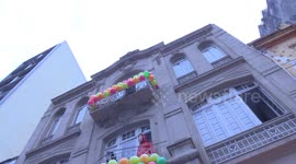 Preparations ahead of Halloween in Sao Paulo, Brazil