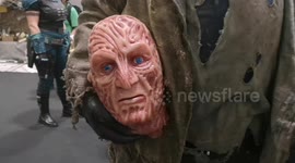 Great cosplay and a first public look at the new Doctor Who's outfit, at MCM Comic Con in London