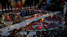 Iranian rememberence the victims killed by Iranian government, London, UK