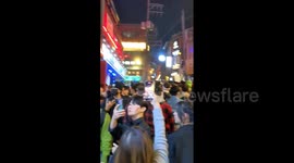 Seoul Halloween disaster: Itaewon streets packed ahead of deadly crush