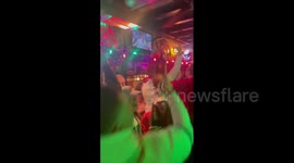 US: Philadelphia Phillies Fans Celebrate World Series Game 1 Win 2
