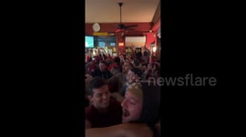 Philadelphia Phillies fans celebrate World Series Game 1 win