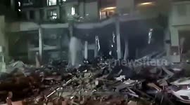 Huge explosion at restaurant in China kills 1 and injures 10 others