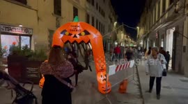 Halloween Celebrations take place in Tuscany Italy
