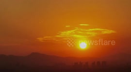 Drone Footage Of Zhengzhou Olympic Sports Center In China