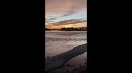 October Vibrant Sunsets mark the end of summer heat drawing everyone outdoors to soak in the last rays before the freezing winter months knocks us down hard