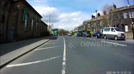 All these drivers close passing a cyclist recieved an educational course from West Yorkshire Police