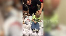 Mum left laughing after her little boy said
