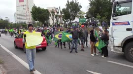 Trucker protest over Bolsonaro defeat continue as roads are blocked in Brazil