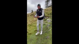 'Couldn’t write this stuff' - Odd clothing choice leads to HILARIOUS Hiking Fail