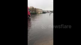 Flooding across London and parts of Sussex