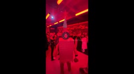 Russian Halloween! The blogger came to the party dressed as the Kremlin!