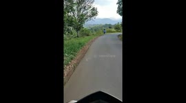 Sulked wife ran away from her husband and fell