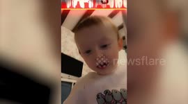 This is the hilarious moment a toddler said